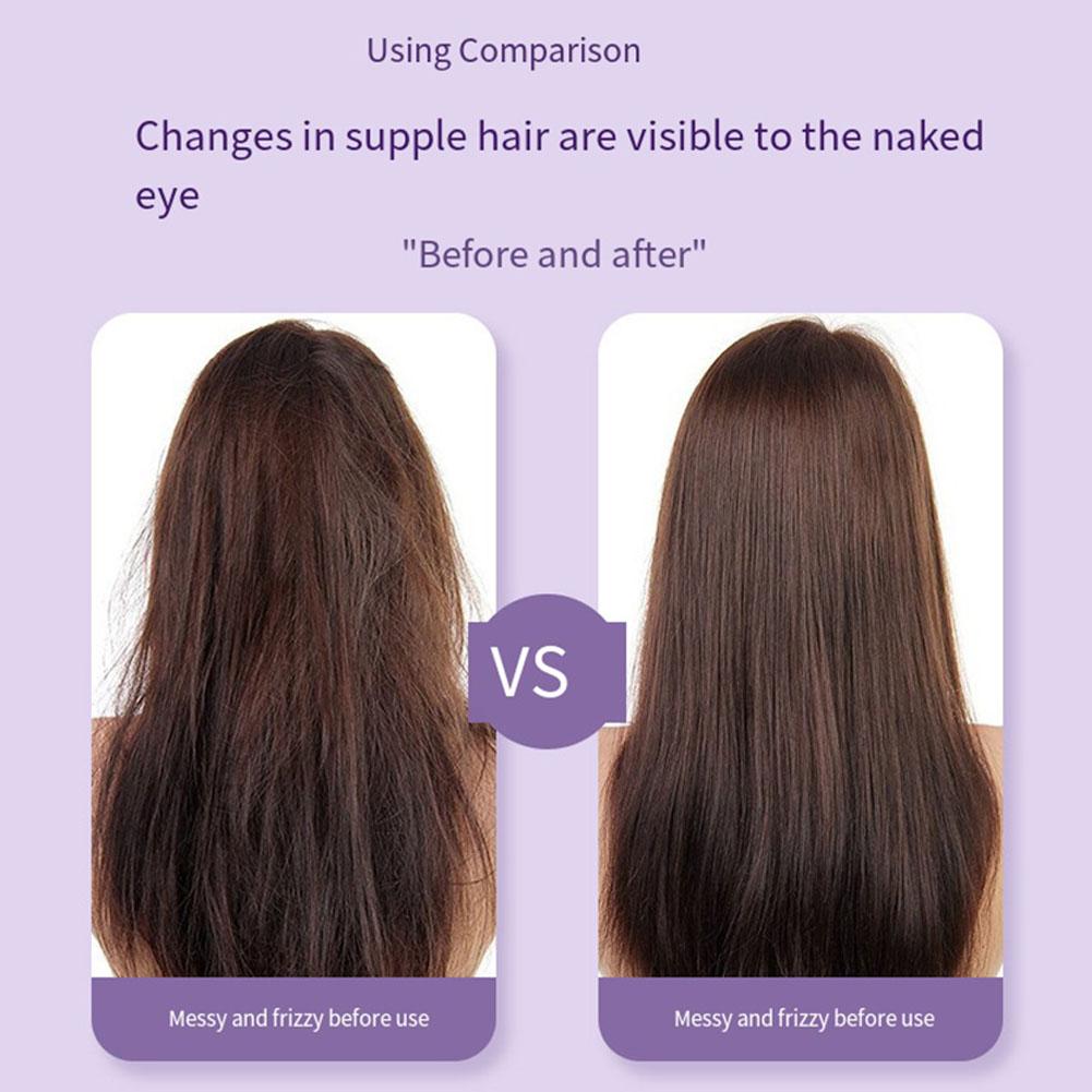 GlamGo™ Mini Hair Straightener Brush